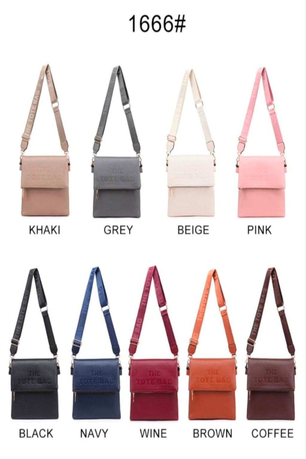 Wholesale Women's Cross Body Bag (PACK OF 9)