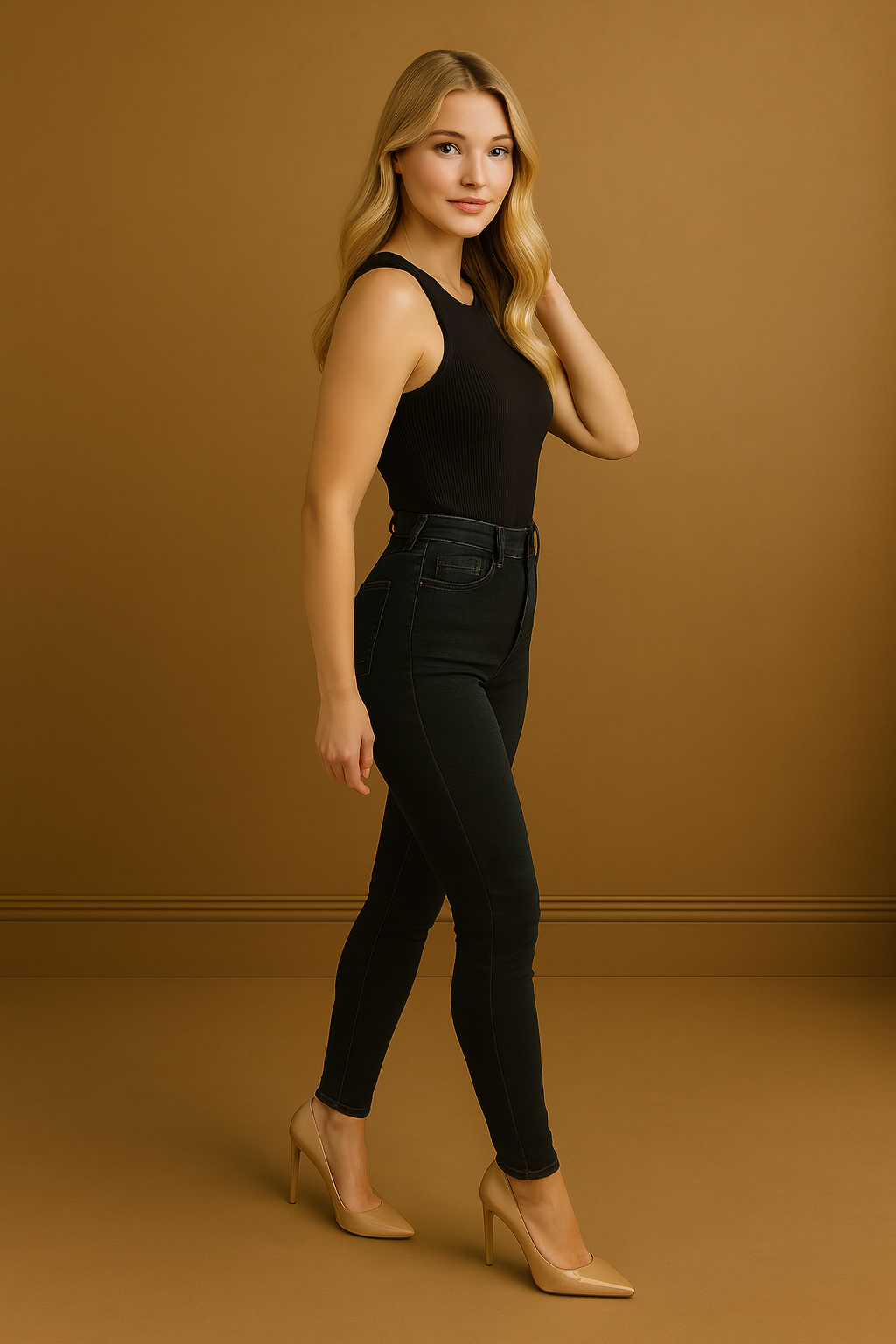 All One Colour Skinny Jeans