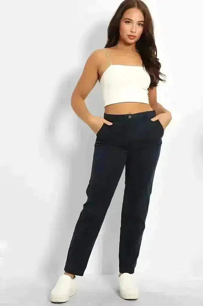 100% Soft Twill Cotton Slacks-SinglePrice