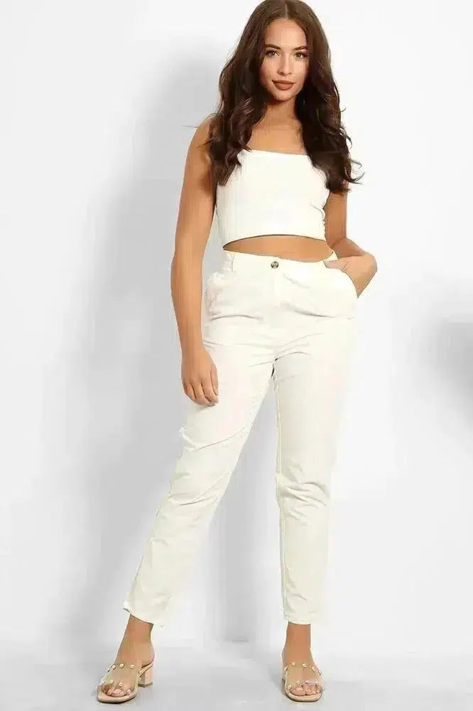 100% Soft Twill Cotton Slacks-SinglePrice