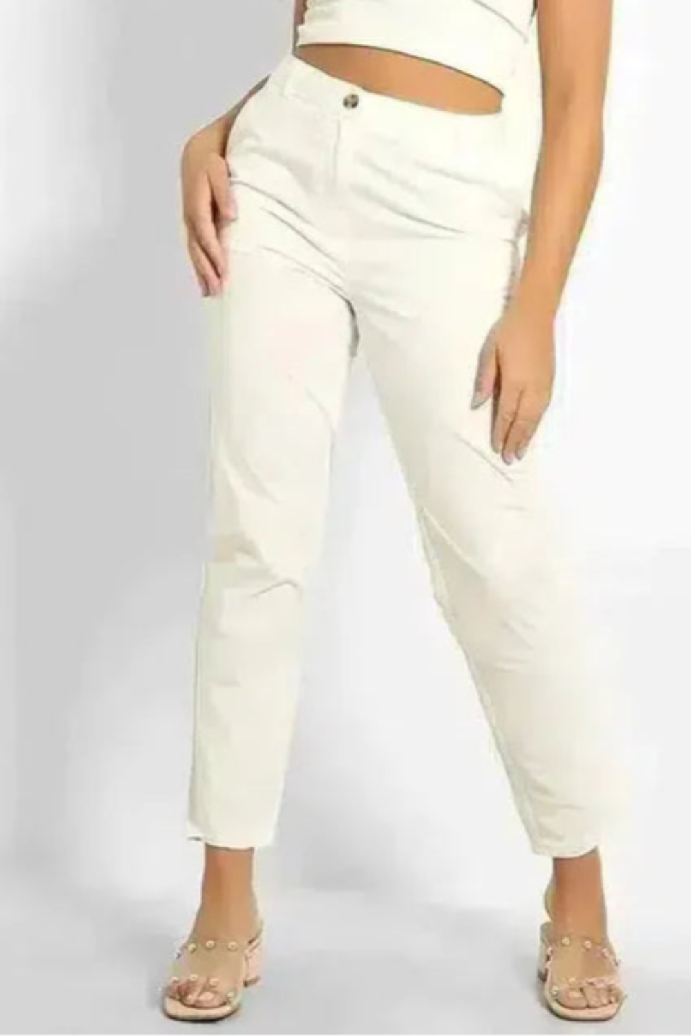 Wholesale Women’s Cotton Blend Lightweight Slacks Trousers (BOX OF 24)