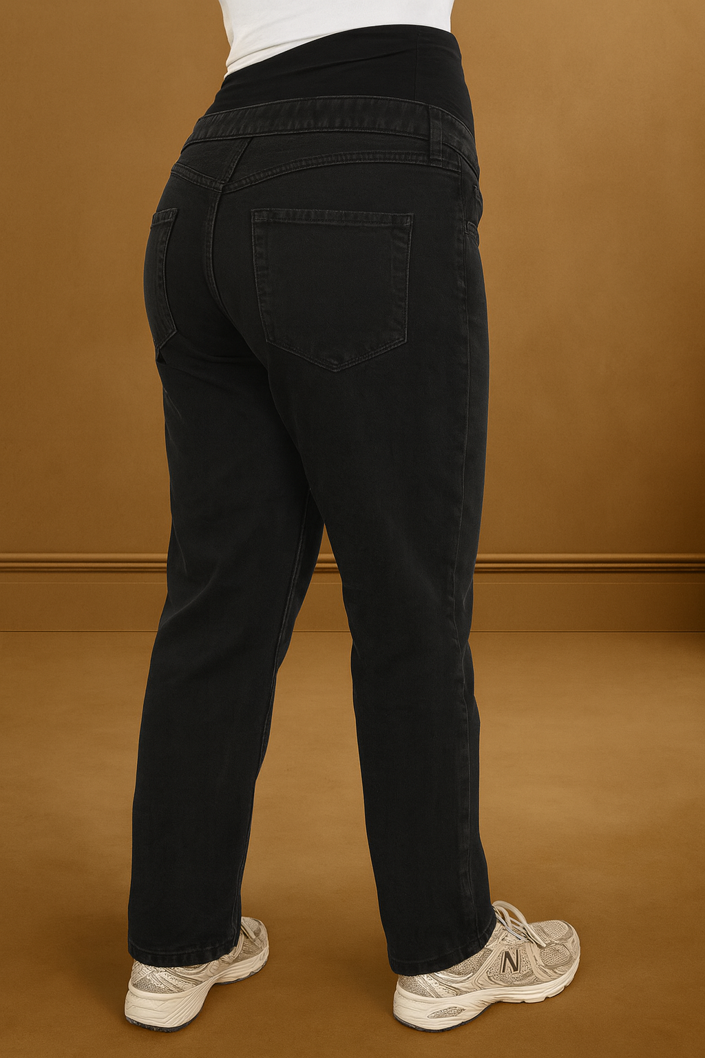 Maternity Yoke To Back Bump Cover Jeans
