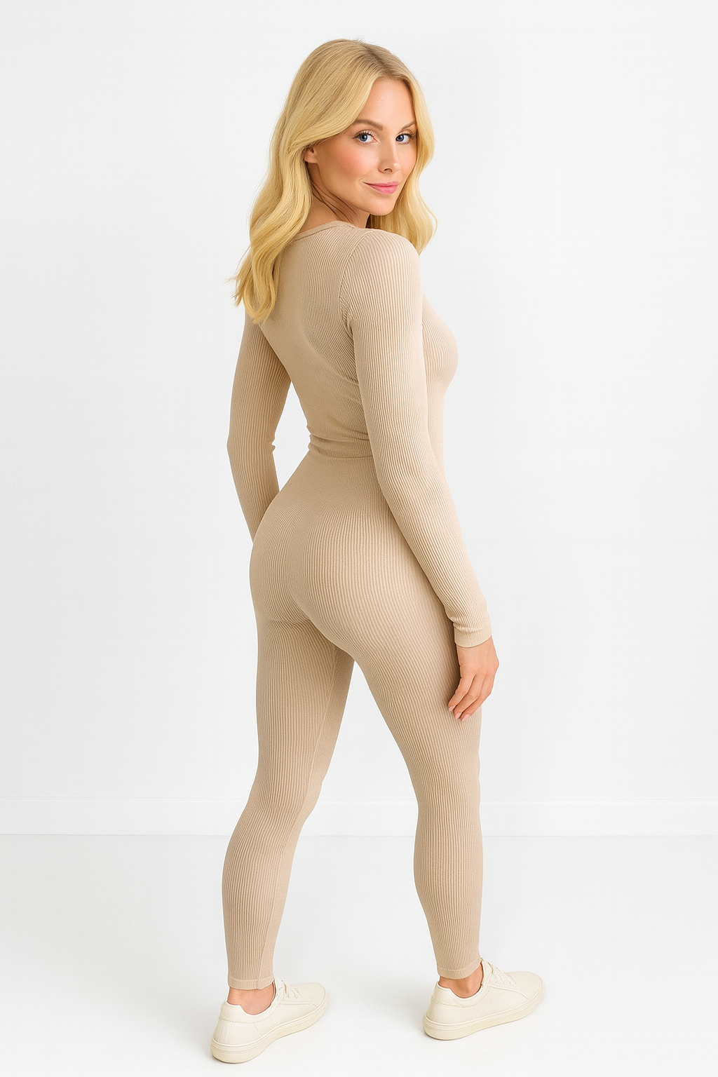 Full Body Push Up Effect Leotard Jumpsuit