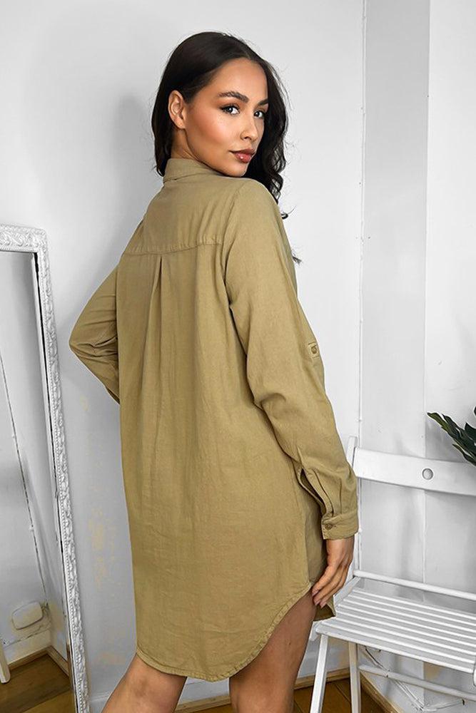 100% Cotton Longline Shirt-SinglePrice