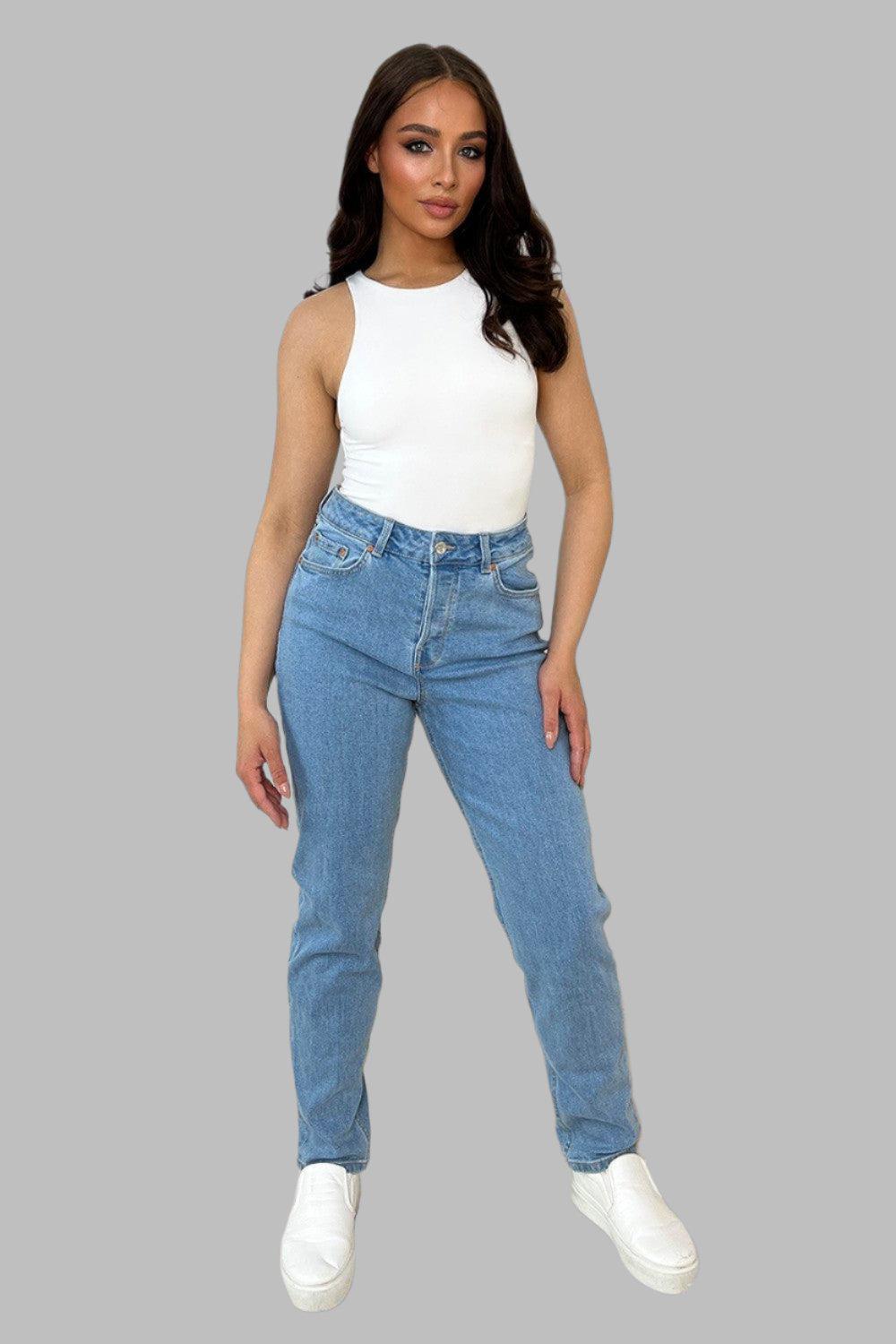 Denim Blue Copper Hardwear Classic Cut Jeans-SinglePrice