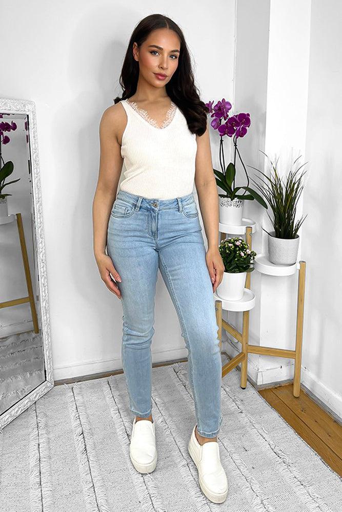Classic Straight Leg Jeans-SinglePrice