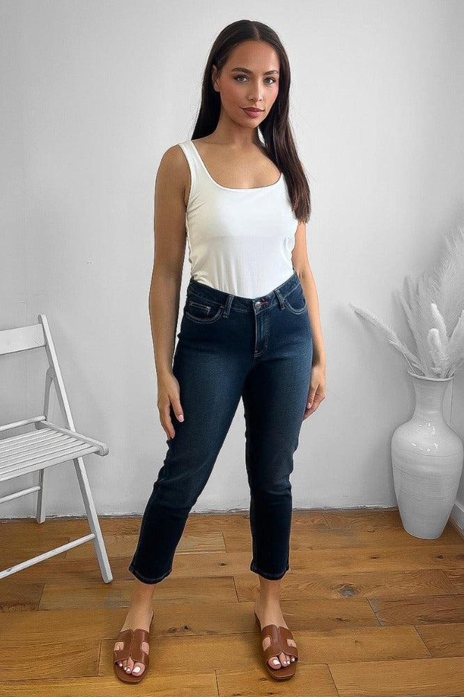 Thick Cotton Denim Classic Jeans-SinglePrice