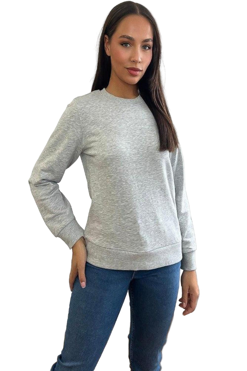 Classic Crew Neck Sweatshirt-SinglePrice