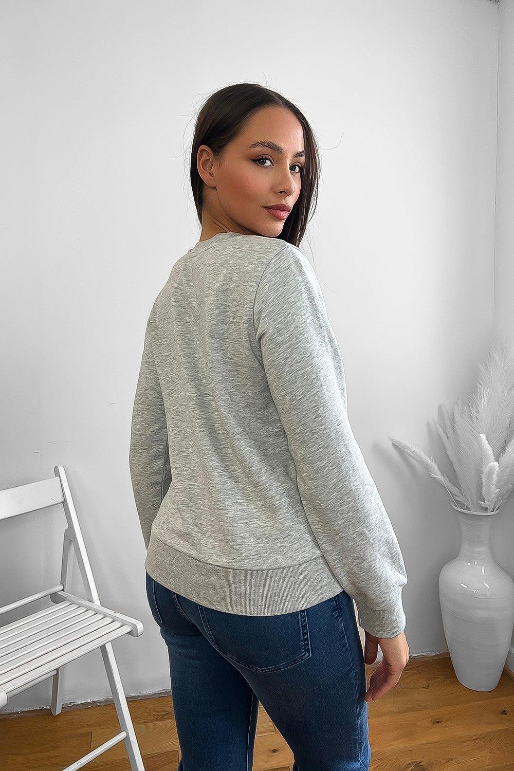 Classic Crew Neck Sweatshirt-SinglePrice