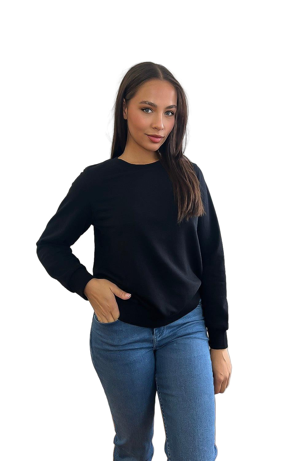 Classic Crew Neck Sweatshirt-SinglePrice