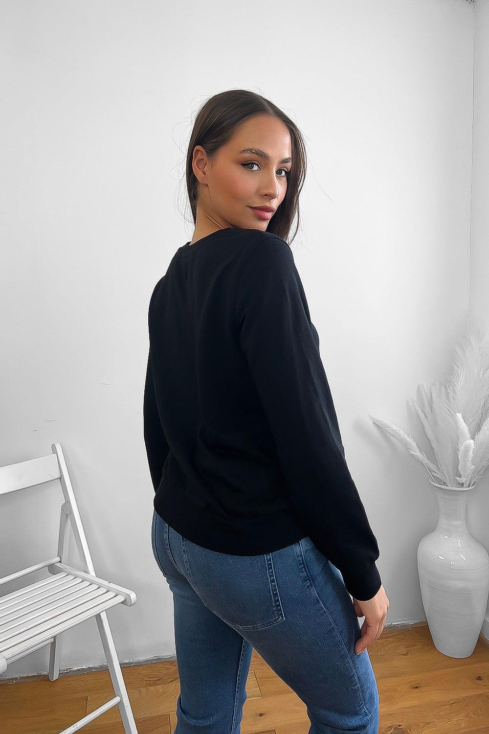 Classic Crew Neck Sweatshirt-SinglePrice