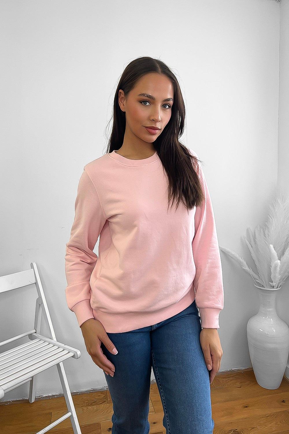 Classic Crew Neck Sweatshirt-SinglePrice