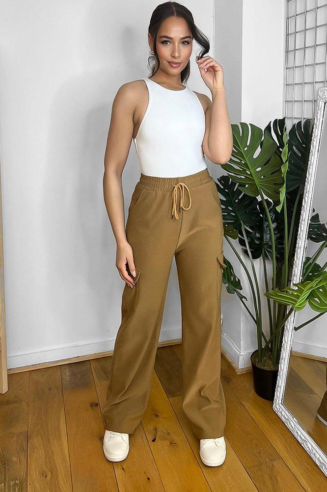 Lightweight Utility Pockets Cargo Trousers-SinglePrice