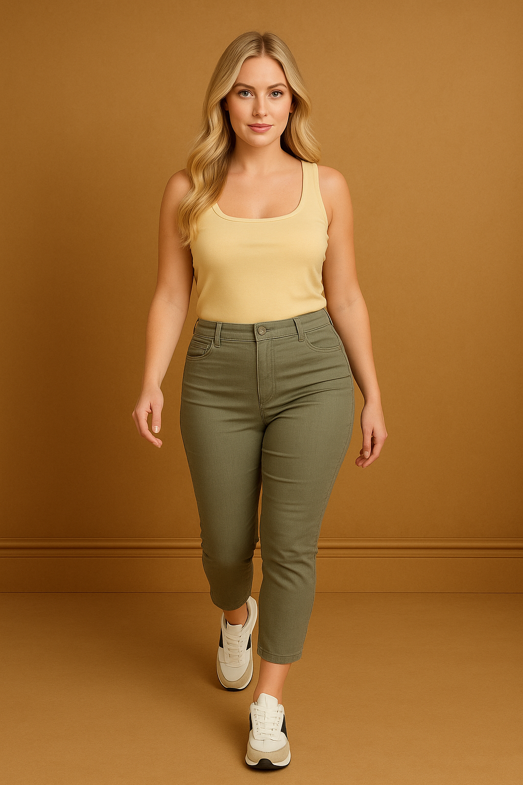 Stretchy Cropped Midrise Jeggings