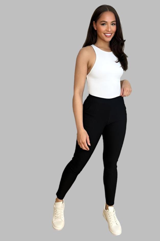 High waisted treggings sales
