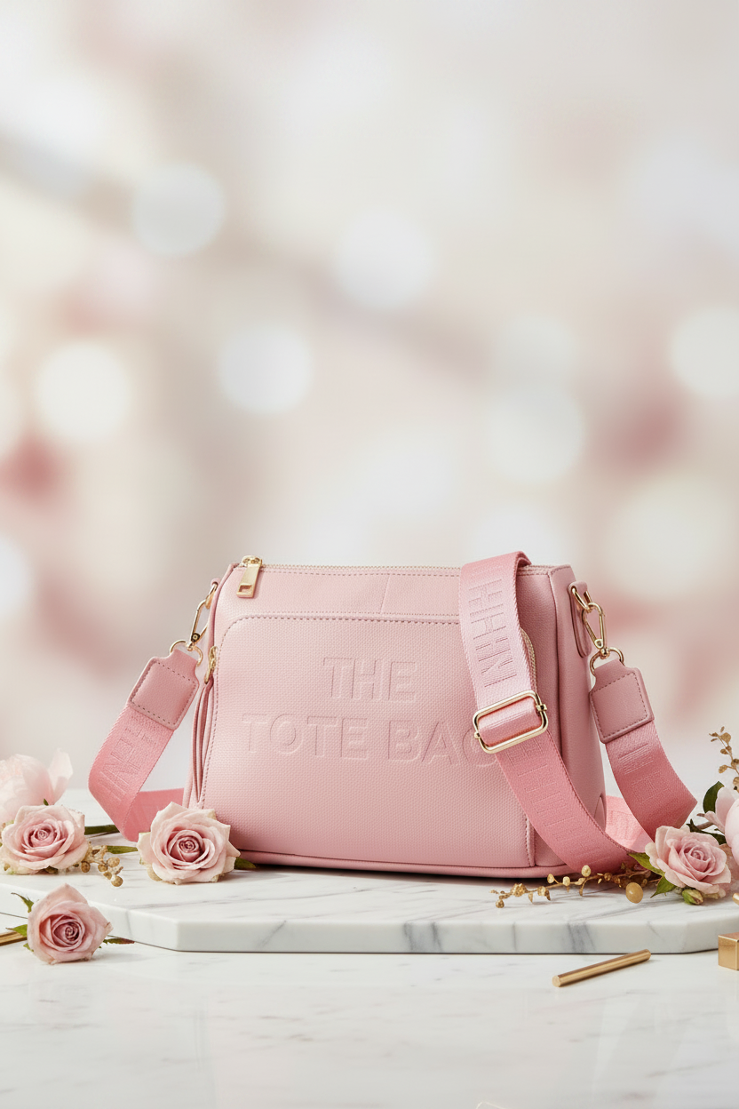 Lightweight Cross Body Bag with Wide Adjustable Strap