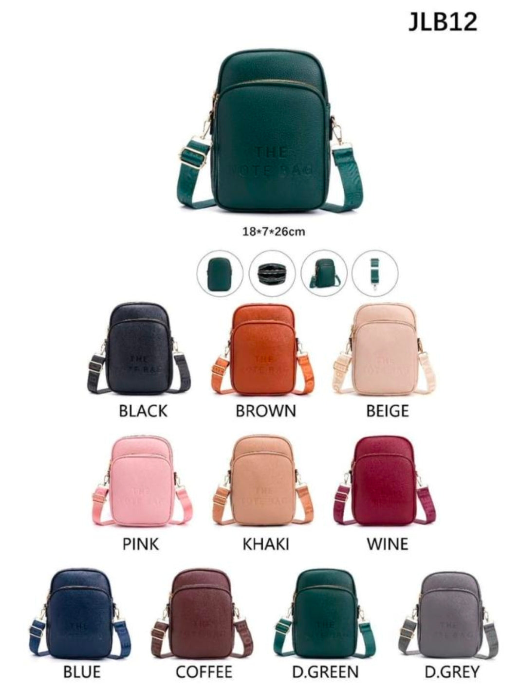 Wholesale Women's Cross Body Bag (PACK OF 10)