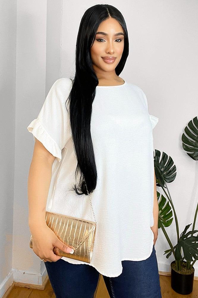 Mock Croc Chain Shoulder Strap Envelope Bag-SinglePrice