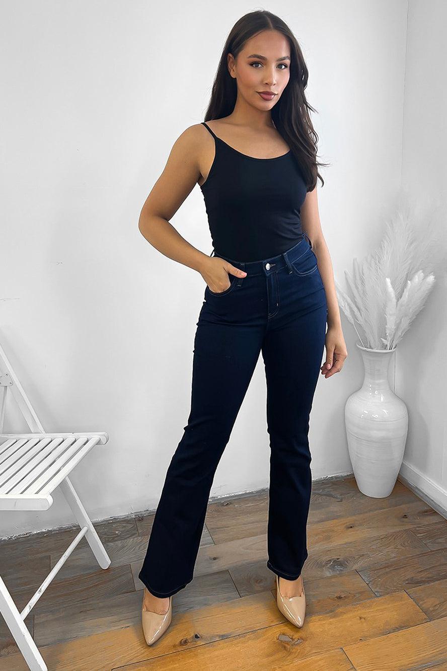 Medium Flared Legs Jeans-SinglePrice