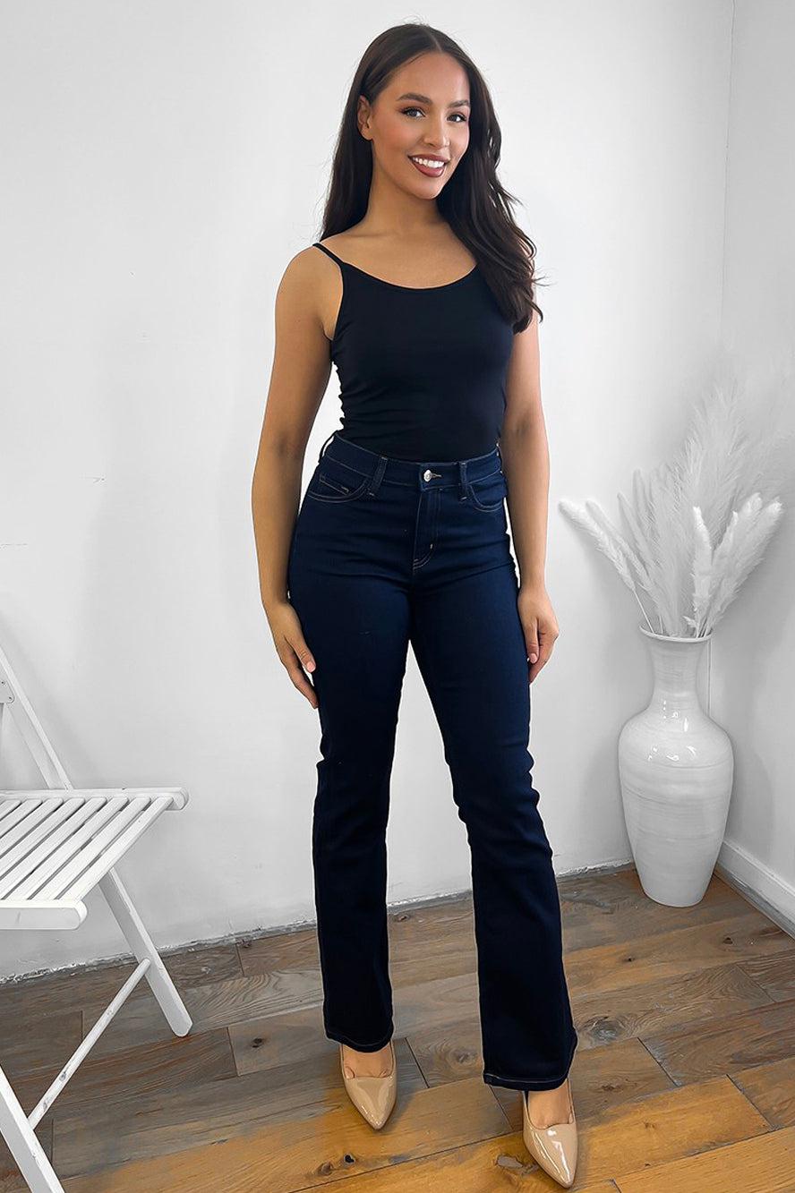 Medium Flared Legs Jeans-SinglePrice