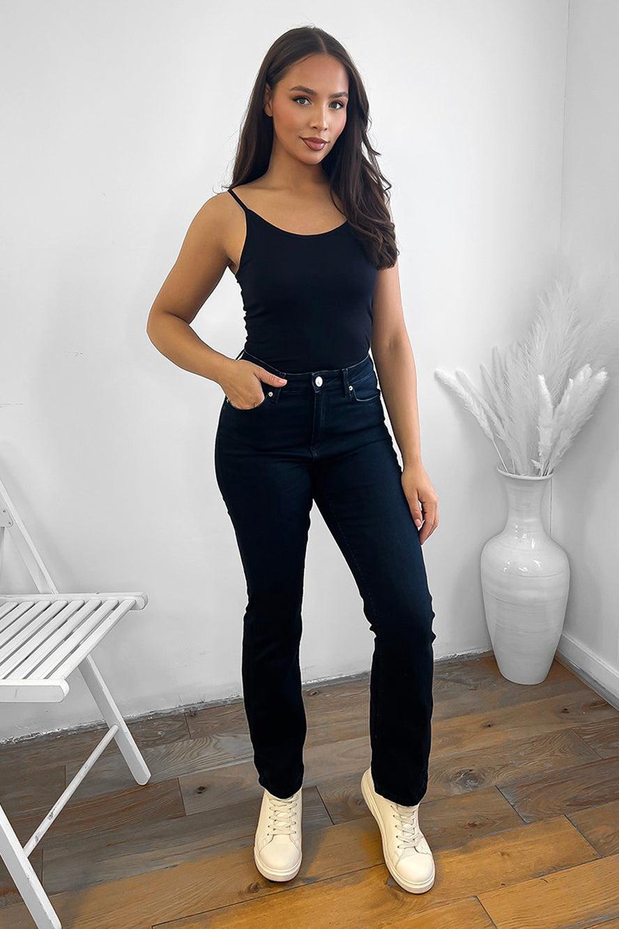 Medium Flared Legs Jeans-SinglePrice