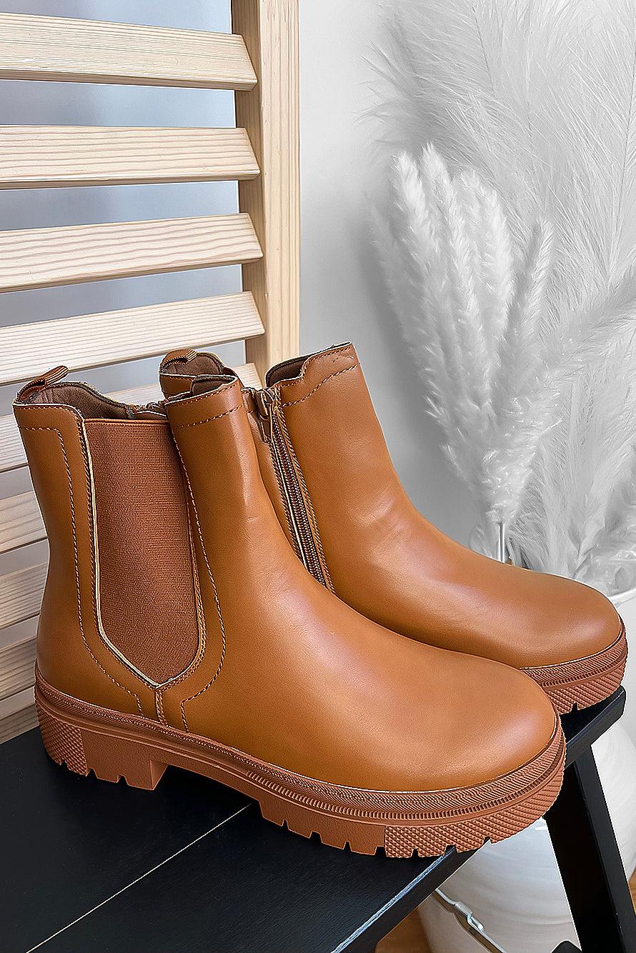 Supple Vegan Leather Chelsea Boots-SinglePrice