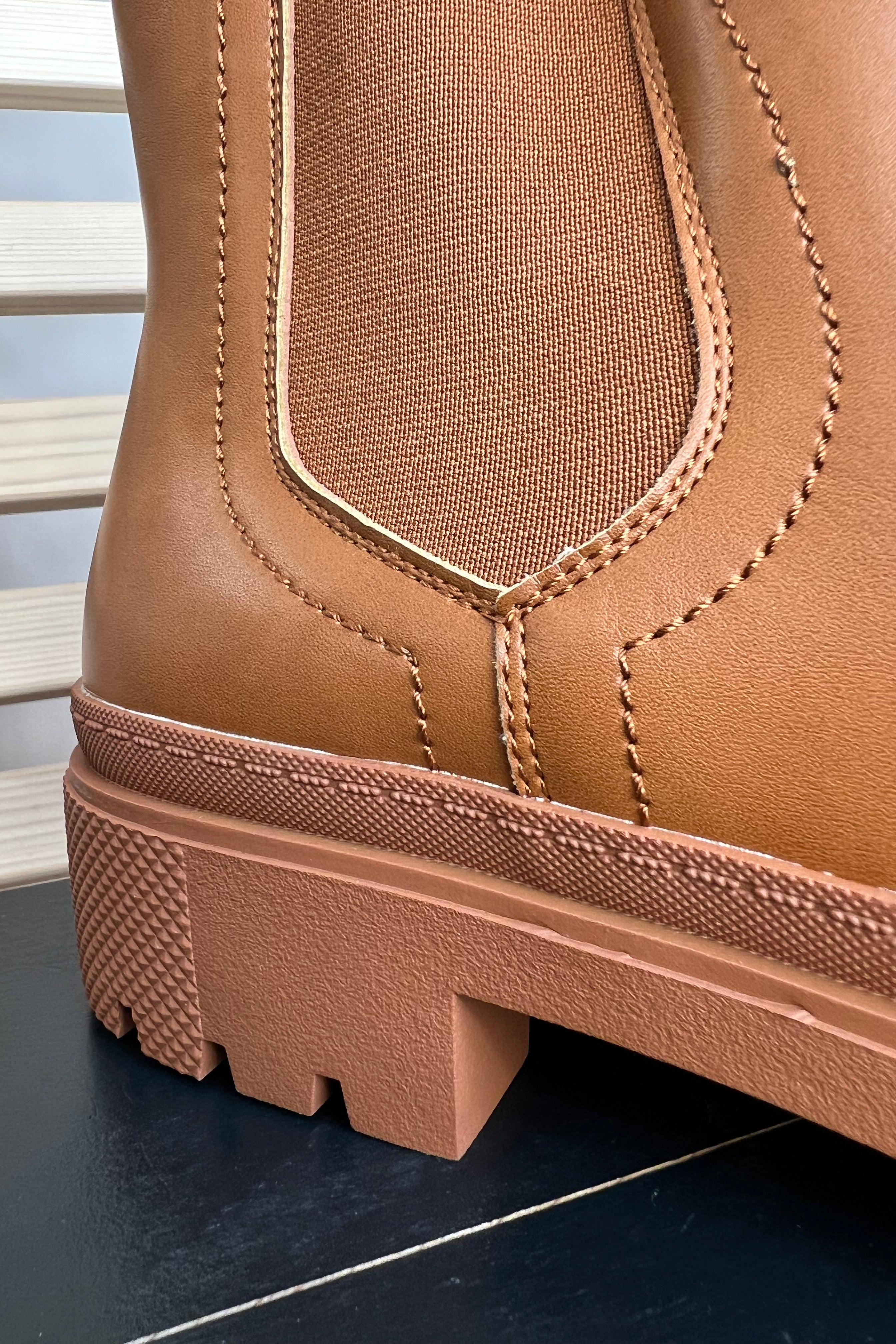 Supple Vegan Leather Chelsea Boots-SinglePrice