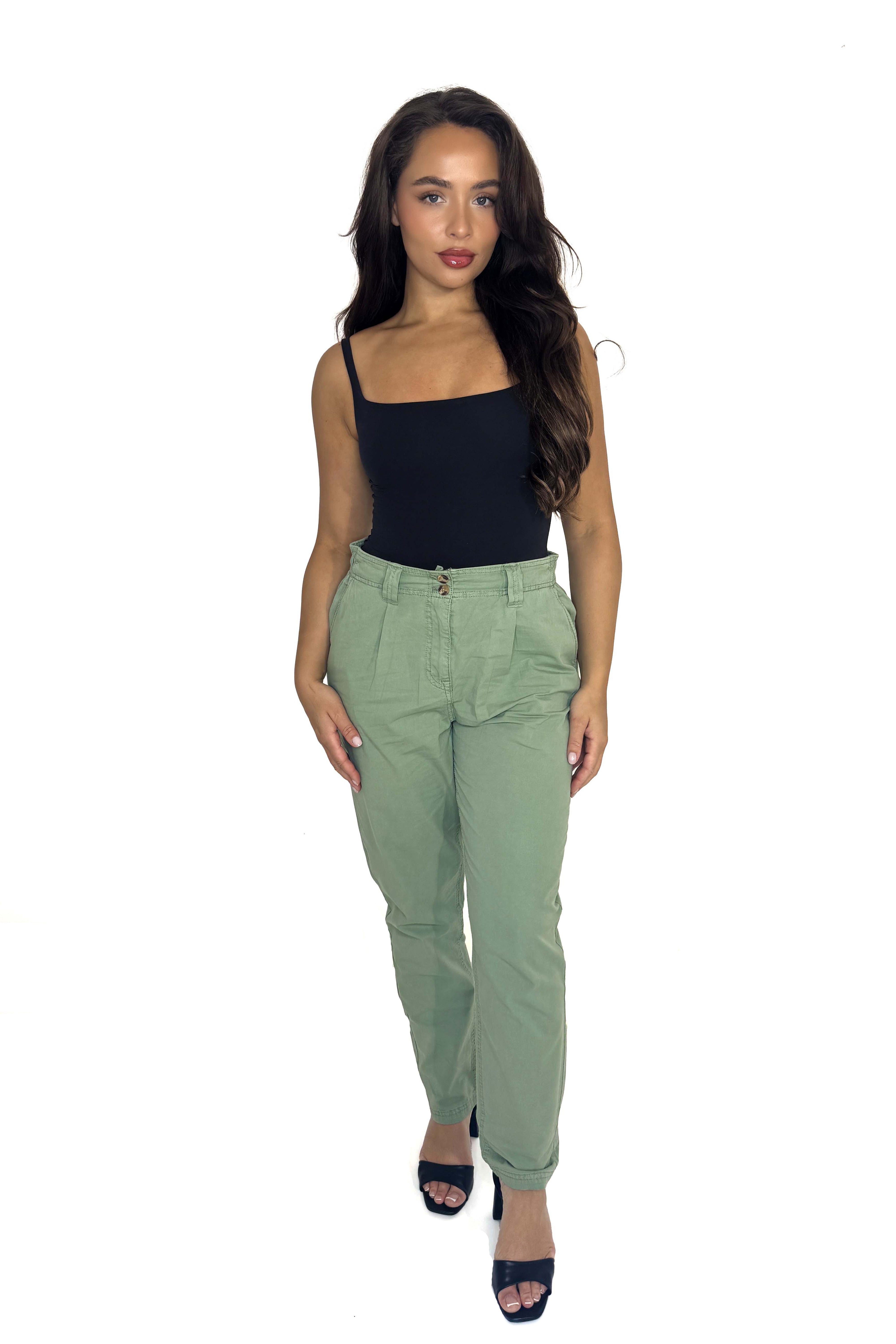 Cotton Slacks Trousers