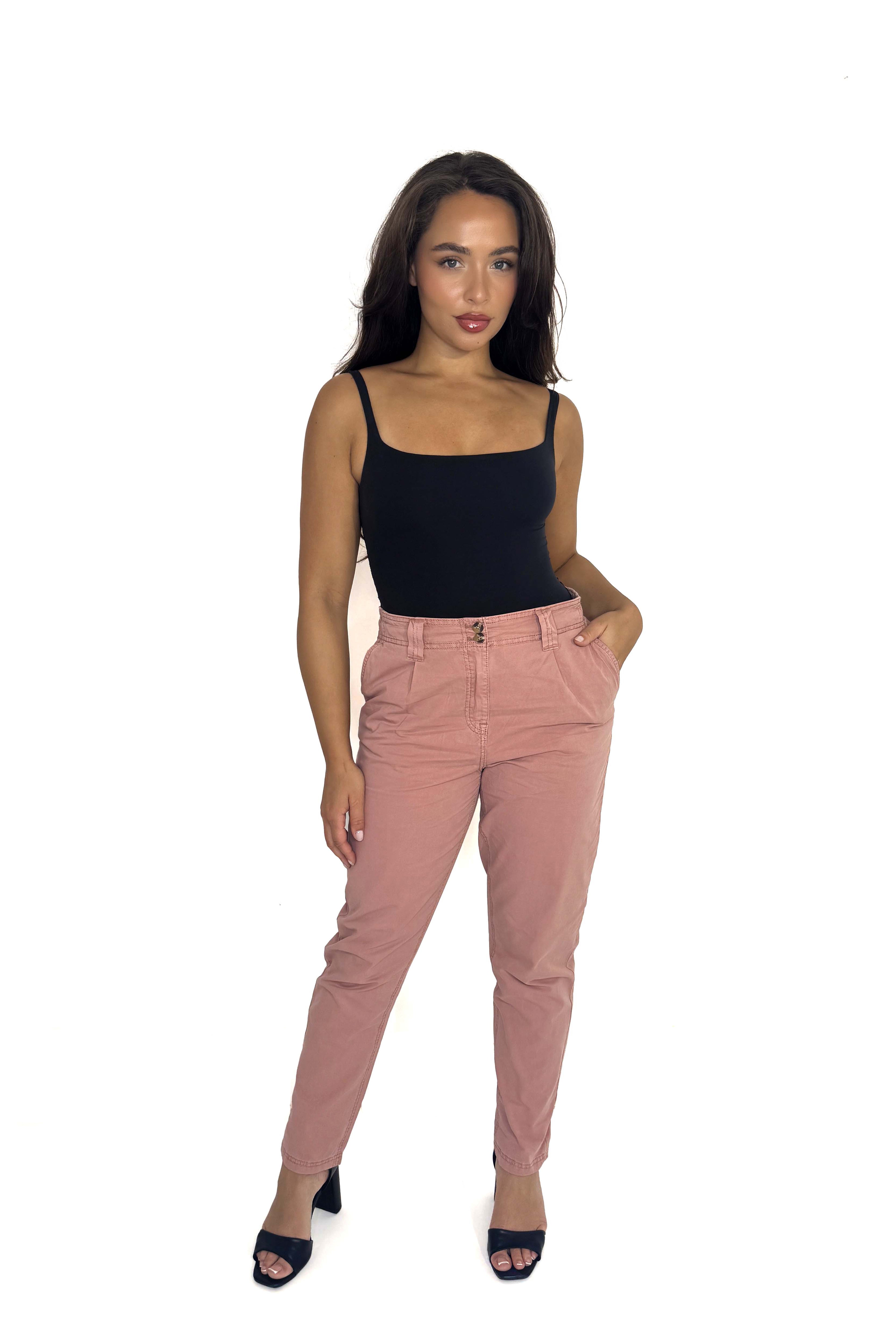 Cotton Slacks Trousers