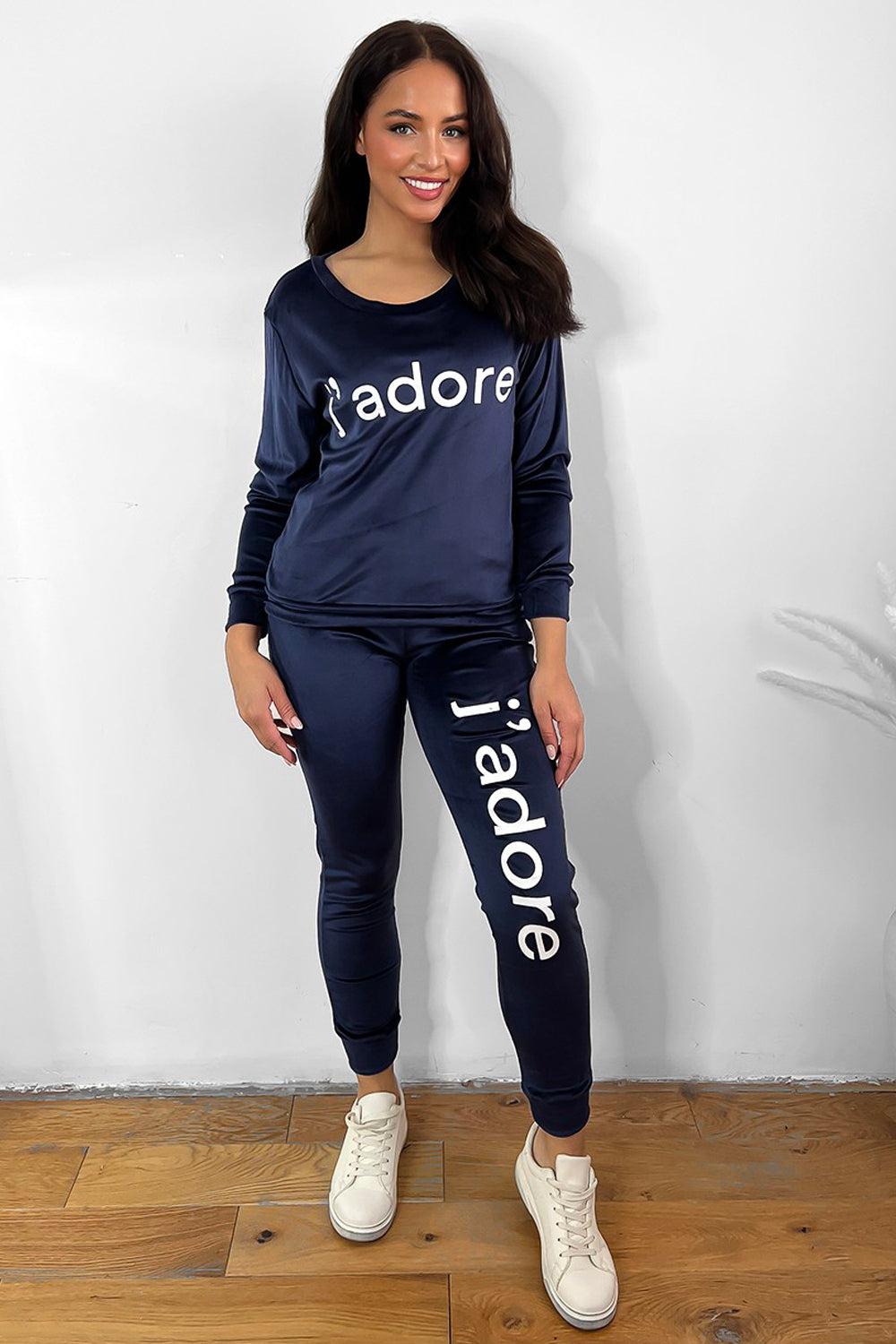 Flat Veloure Jadore Tracksuit-SinglePrice
