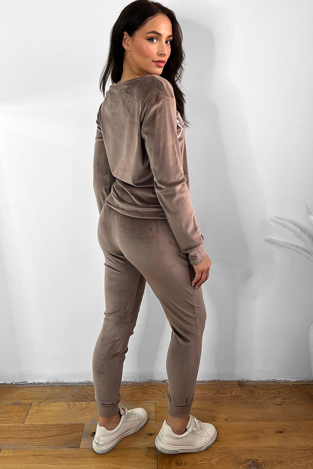 Flat Veloure Jadore Tracksuit-SinglePrice