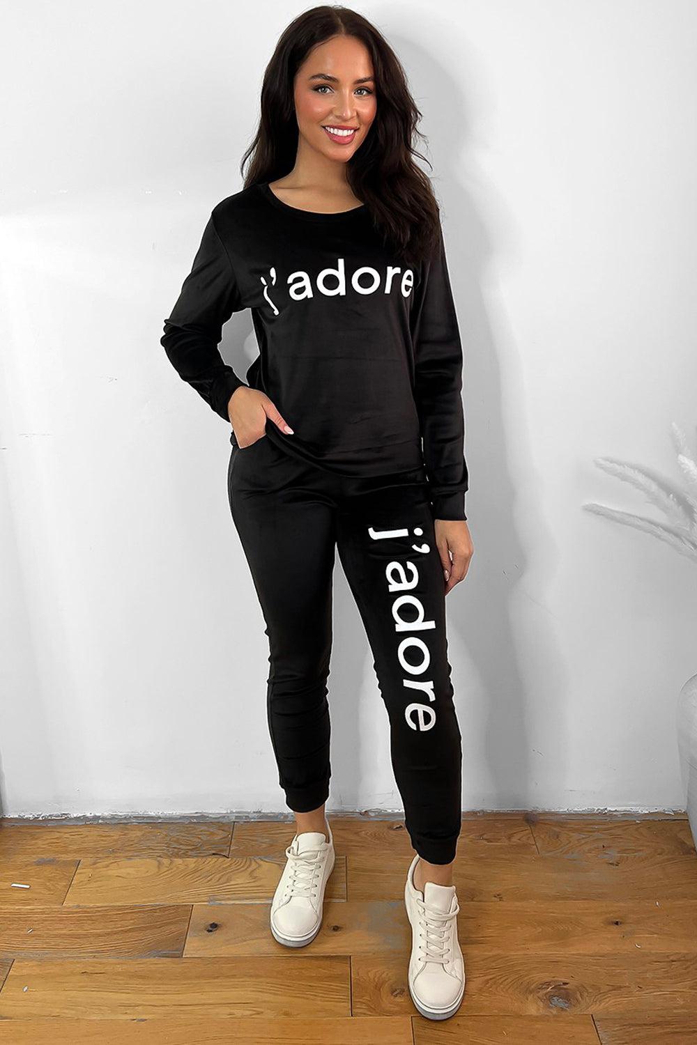 Flat Veloure Jadore Tracksuit-SinglePrice