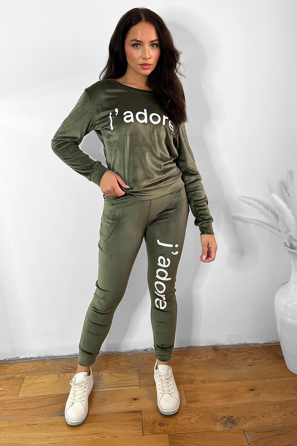 Flat Veloure Jadore Tracksuit-SinglePrice
