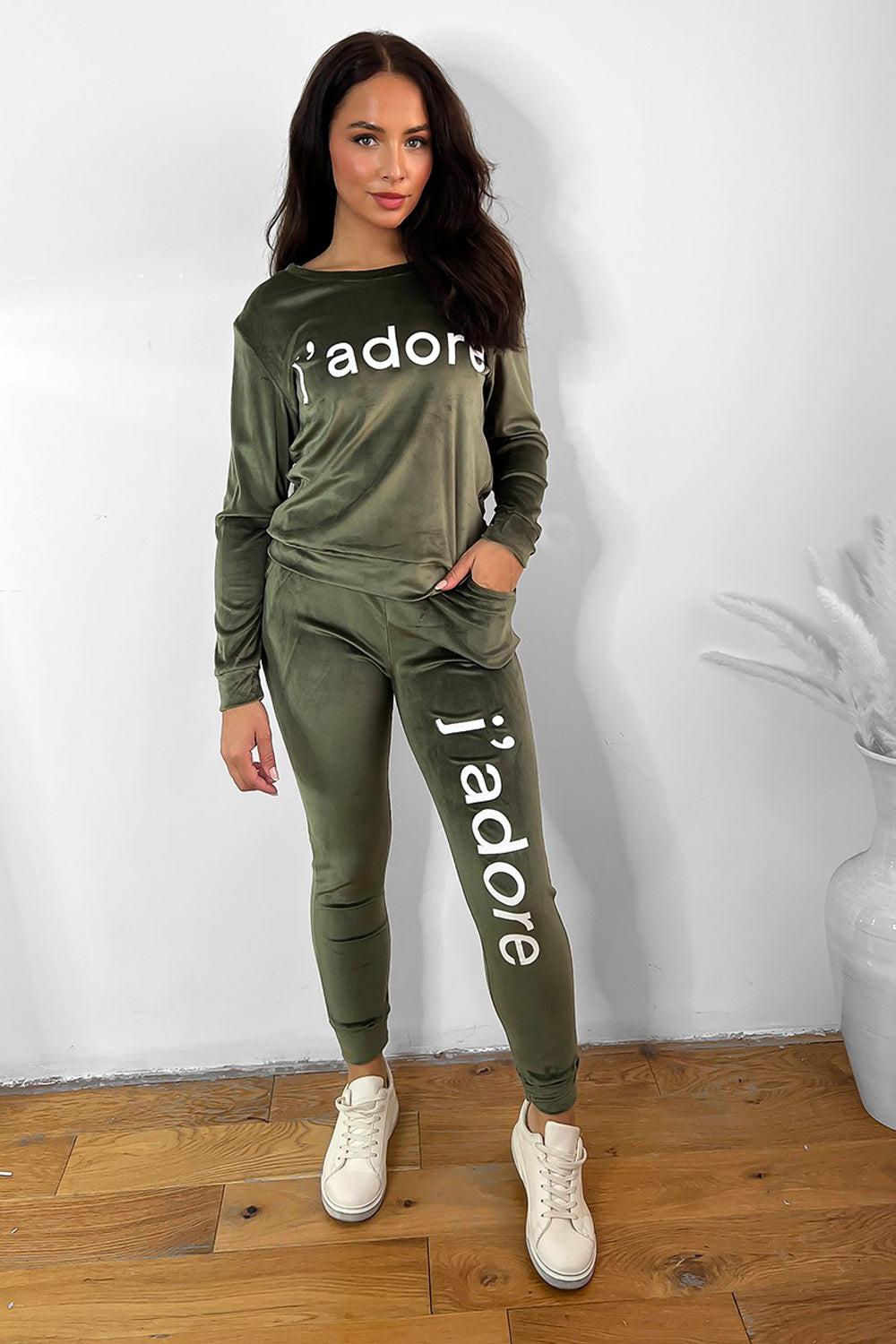 Flat Veloure Jadore Tracksuit-SinglePrice