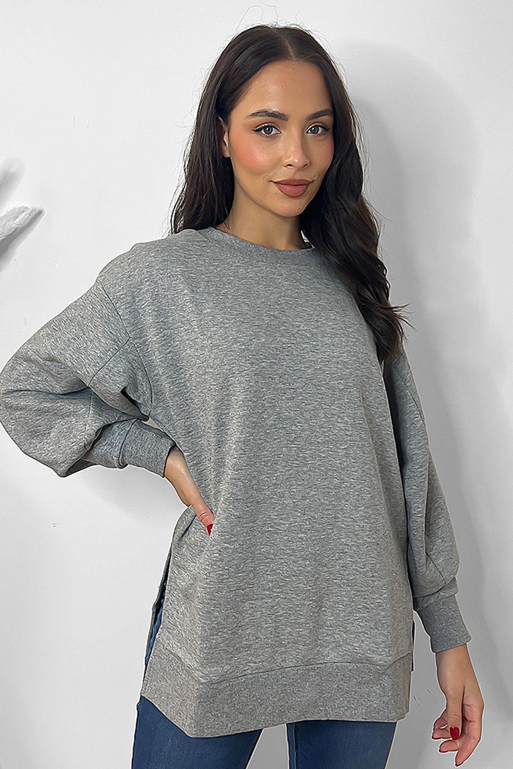 Plain Classic Sweatshirt-SinglePrice