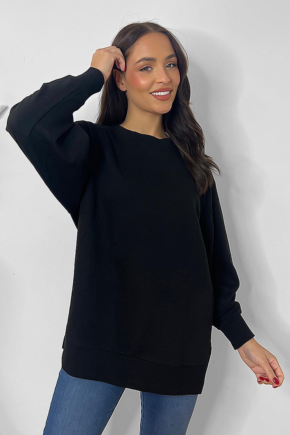 Plain Classic Sweatshirt-SinglePrice