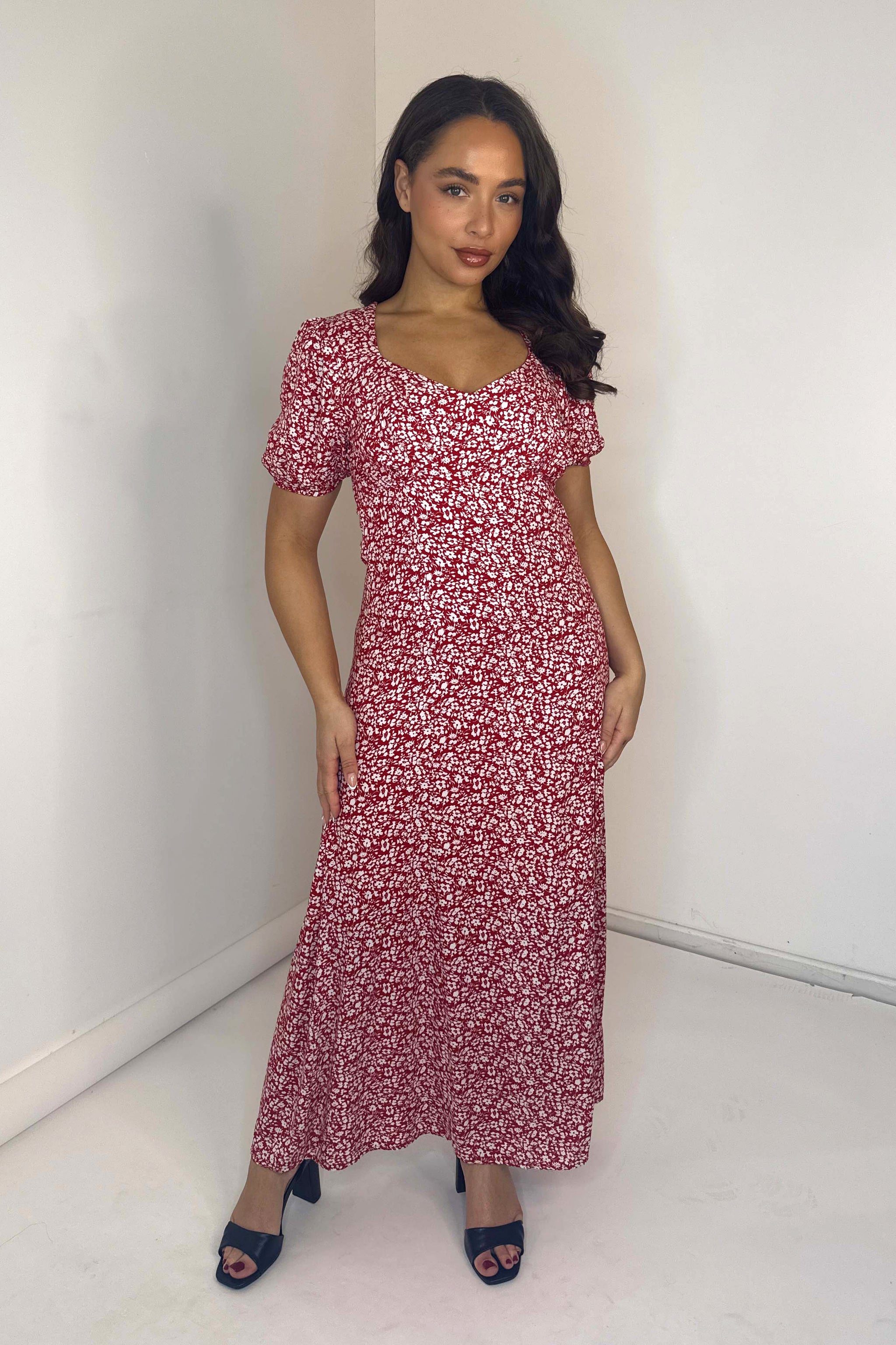 daisy-print-side-slit-long-viscose-summer-dress