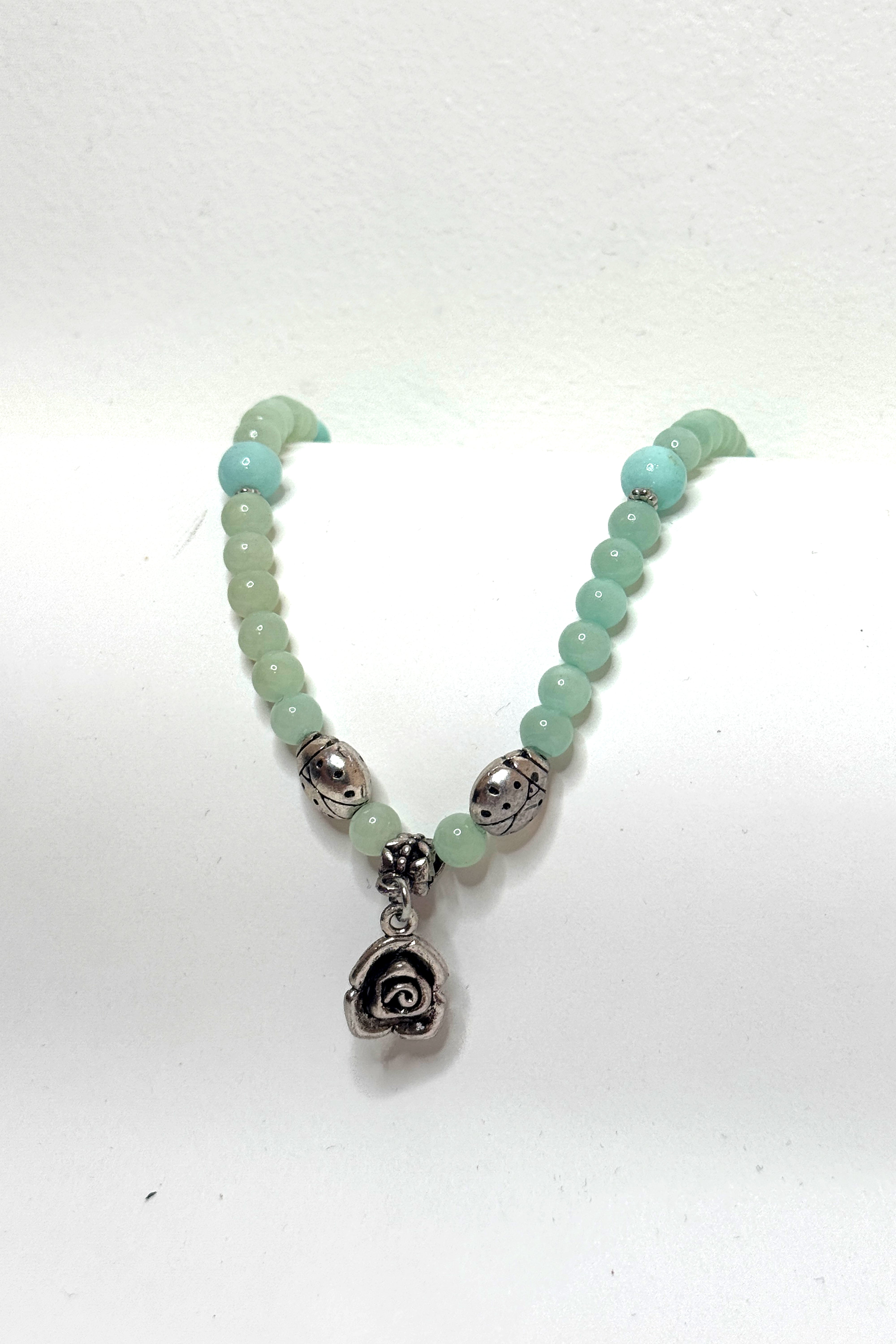 Wholesale Women's Synthetic Jade Stone Bracelet (PACK OF 6)
