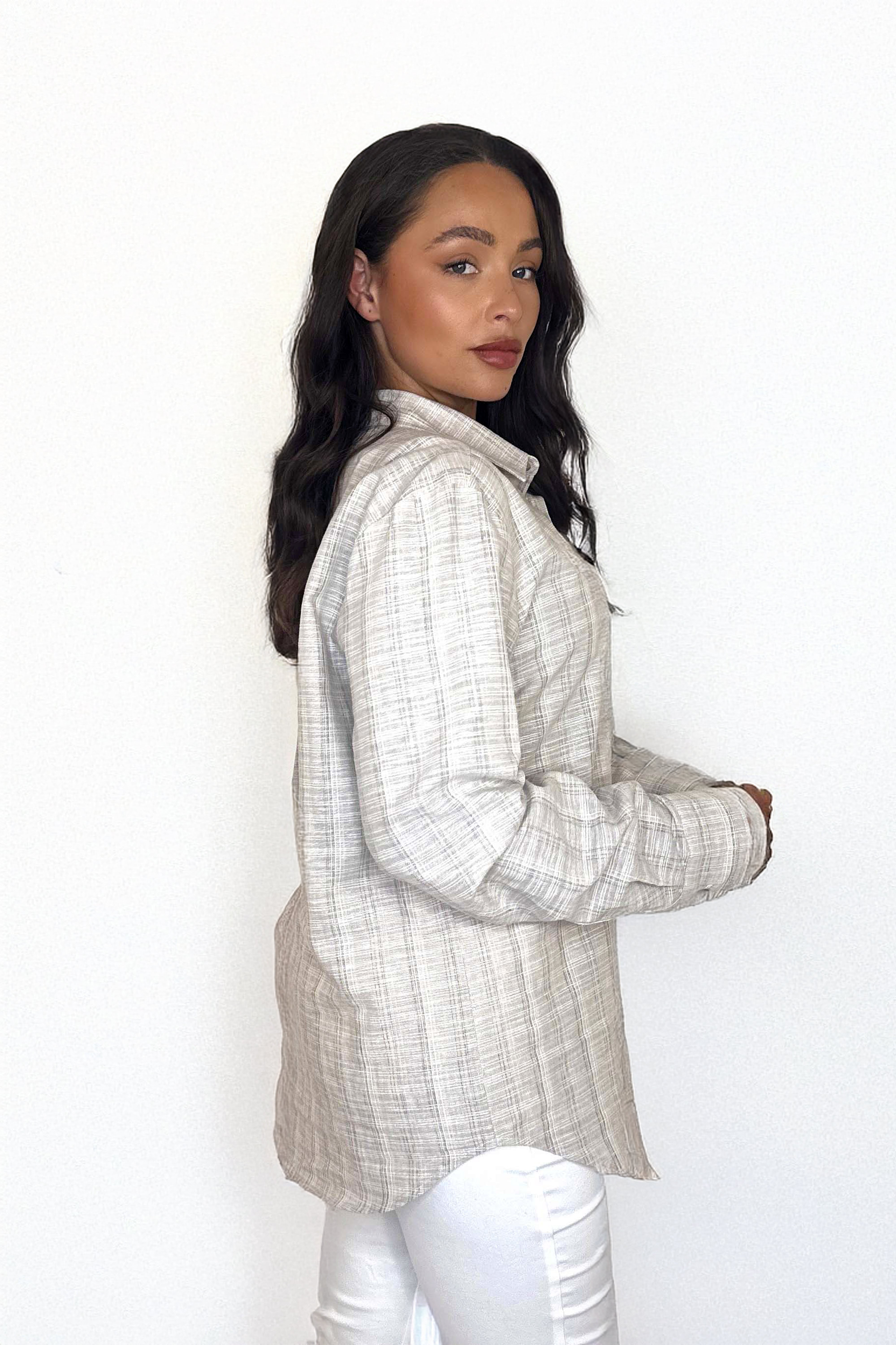 Wholesale Women's Lyocell Checkered Shirt (PACK OF 13)