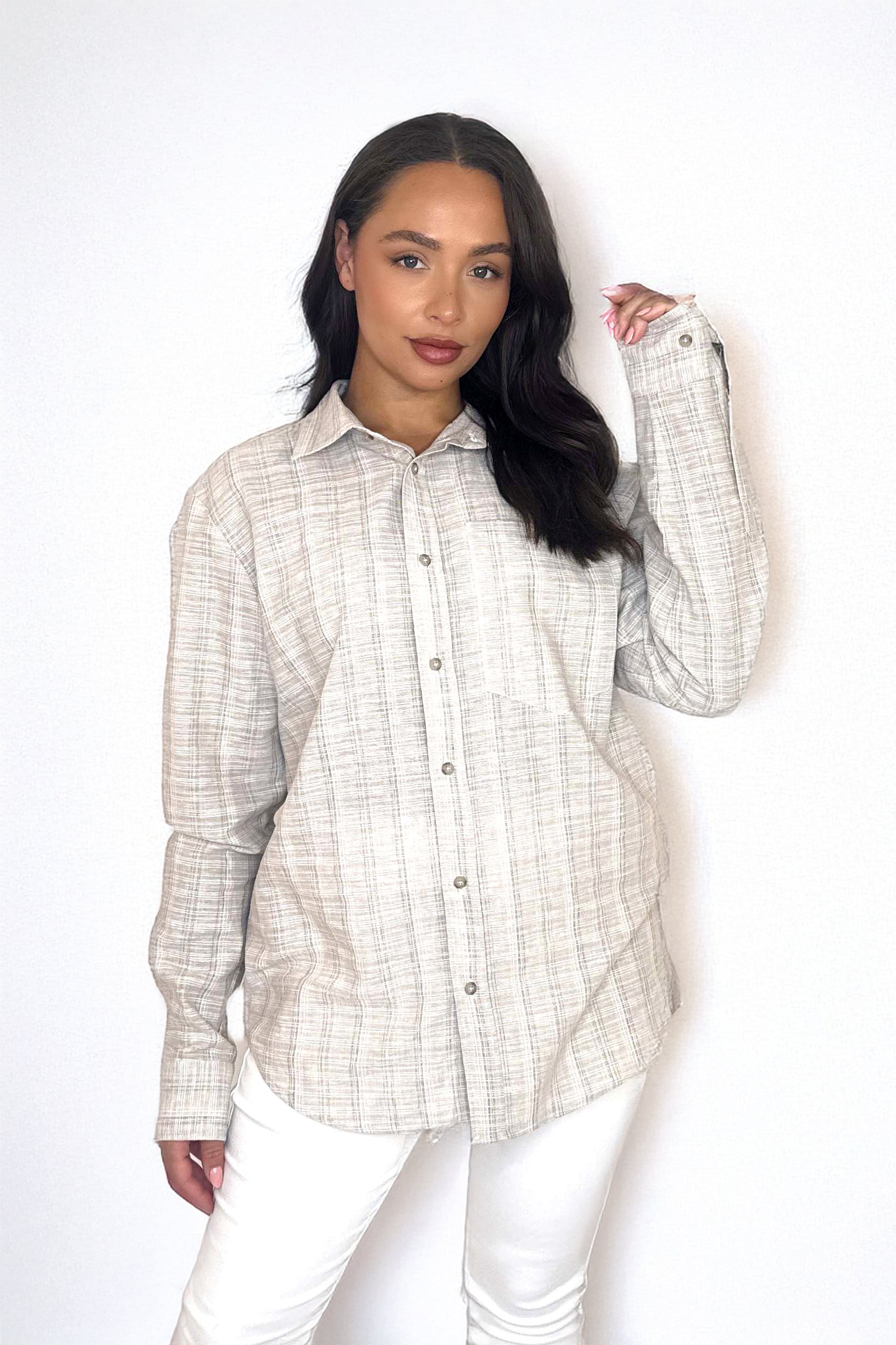 Wholesale Women's Lyocell Checkered Shirt (PACK OF 13)