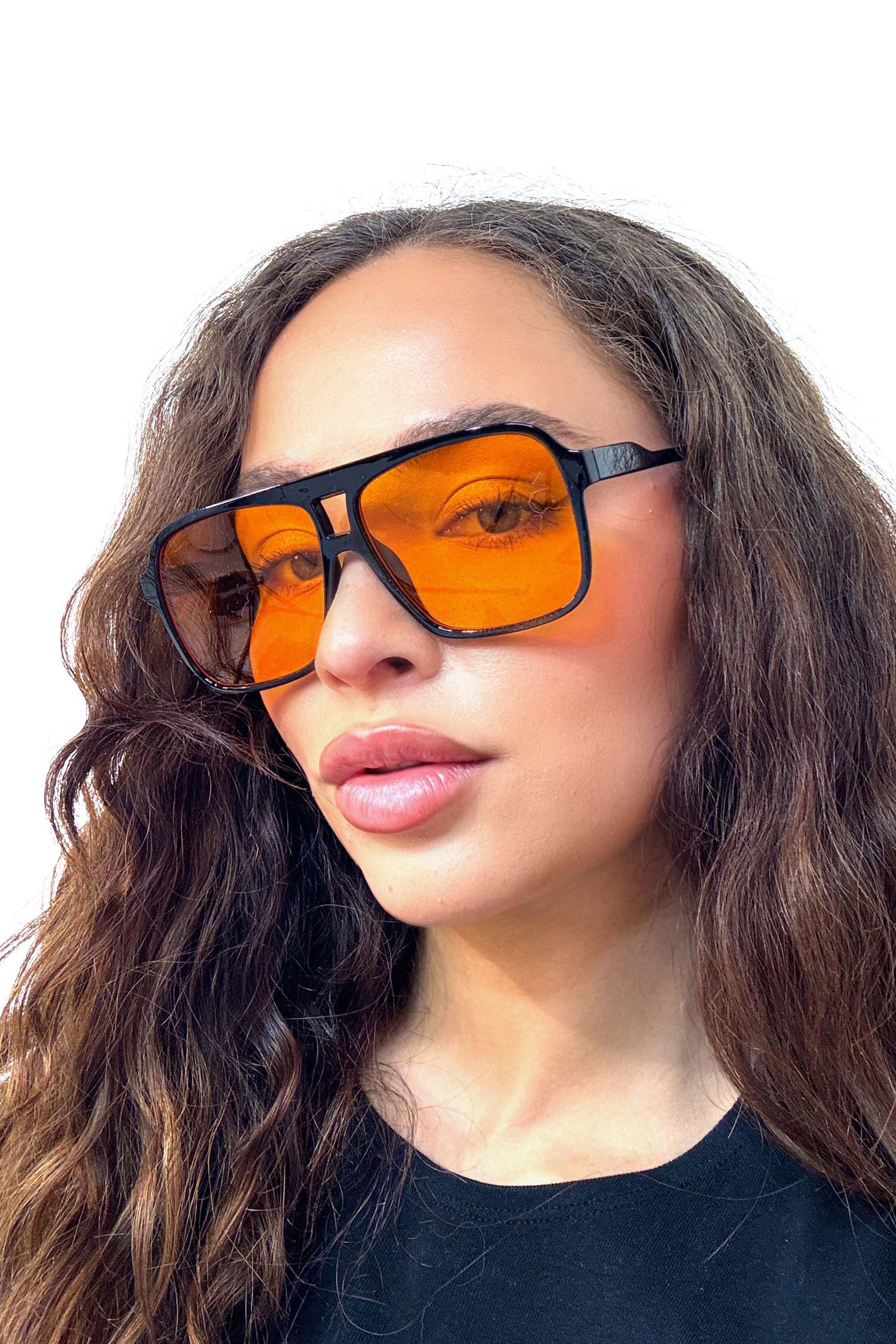 Wholesale Women’s Aviator Square UV 400 Sunglasses (BOX OF 12)