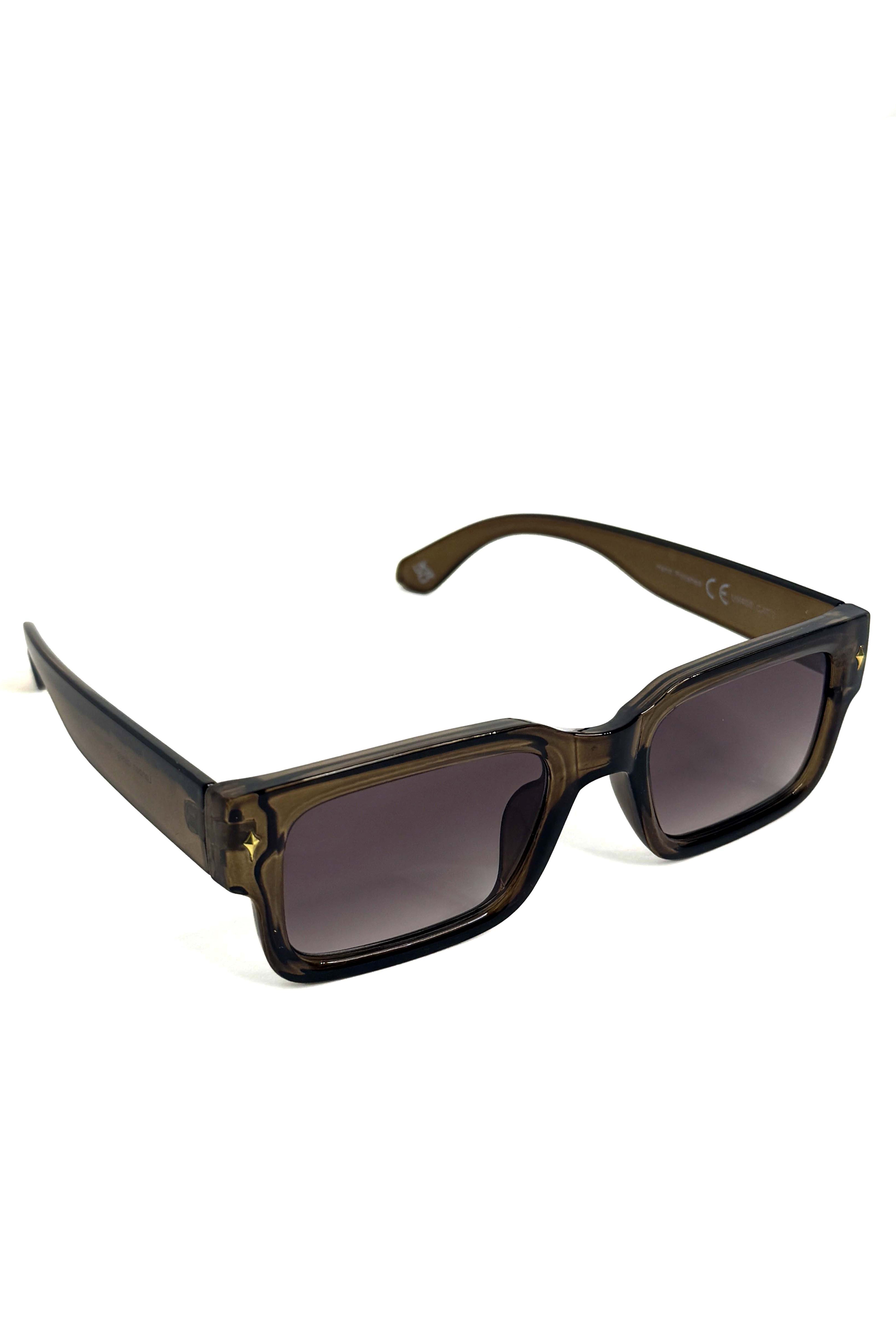 UV 400 Wrap Rectangular Sunglasses