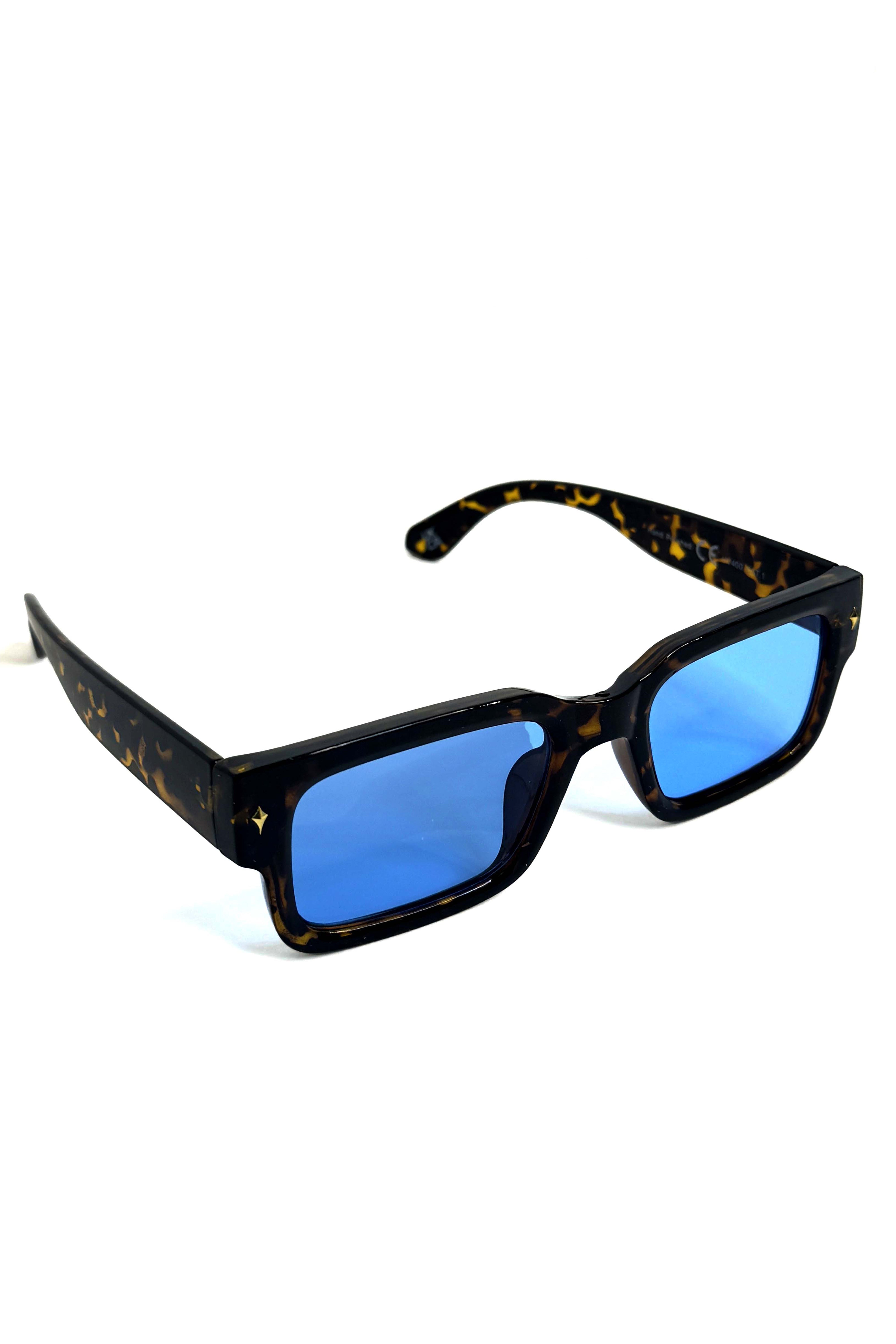 UV 400 Wrap Rectangular Sunglasses