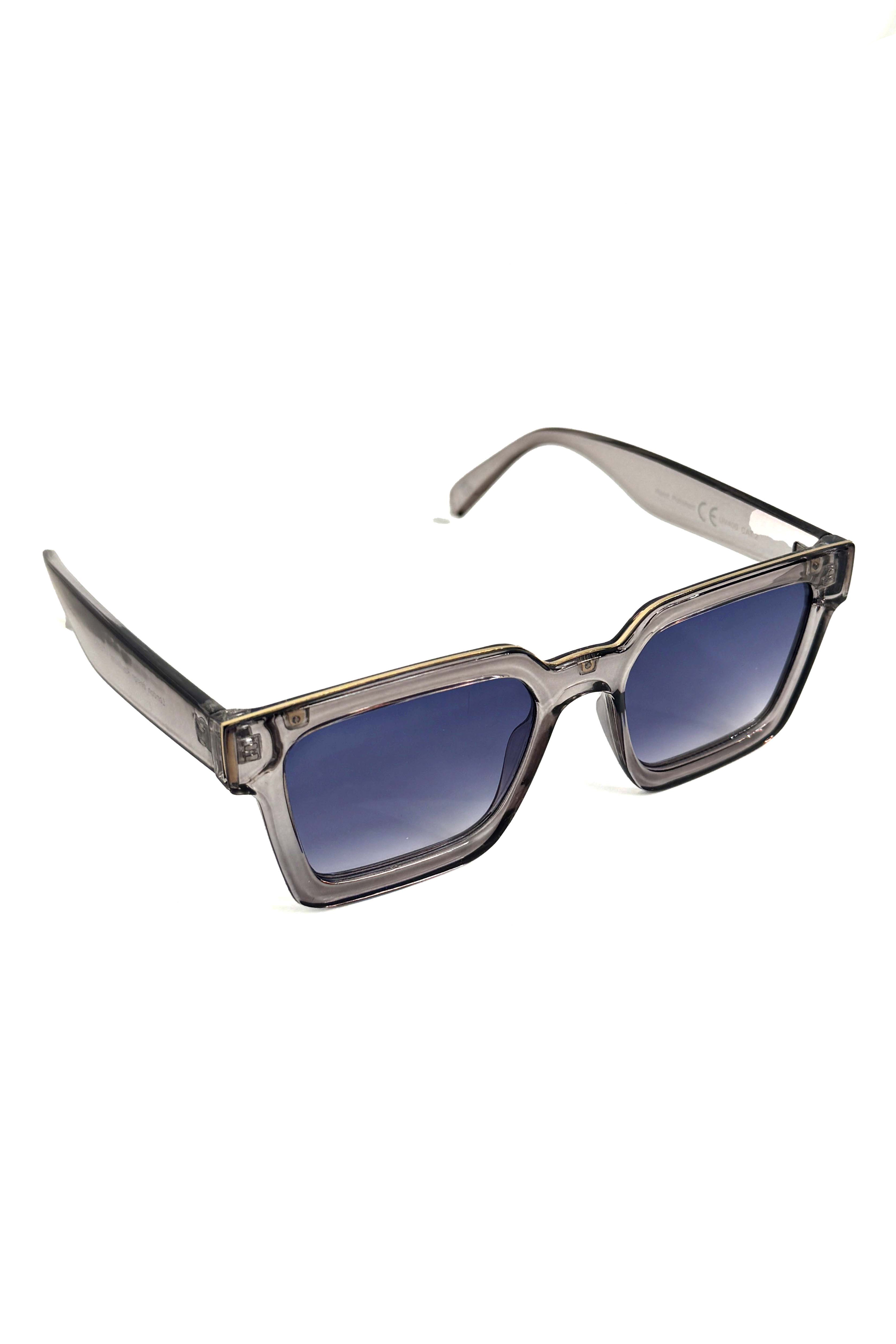 Wholesale Women’s Retro Chunky Rectangular UV 400 Sunglasses (BOX OF 12)