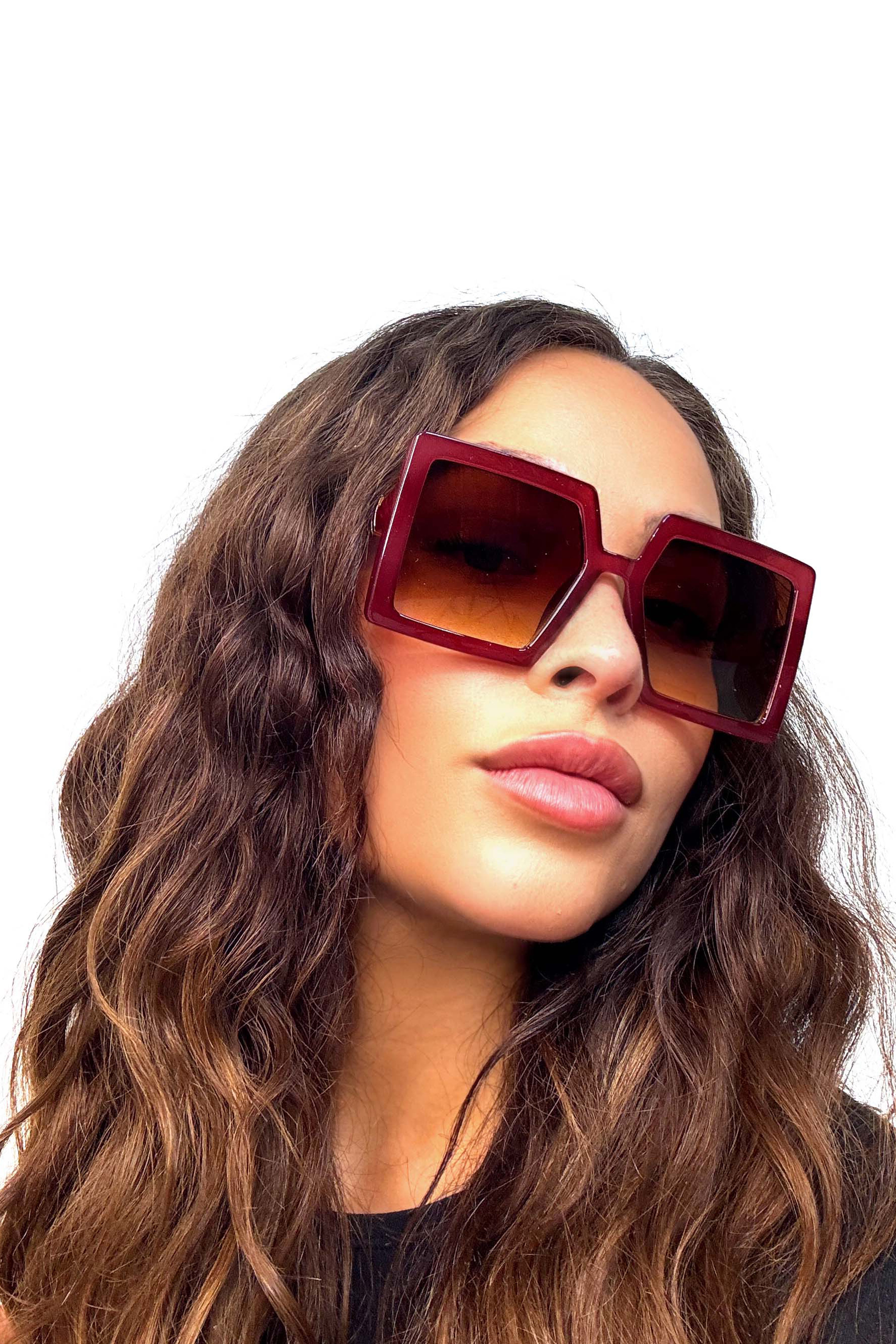 Large Square UV 400 Sunglasses