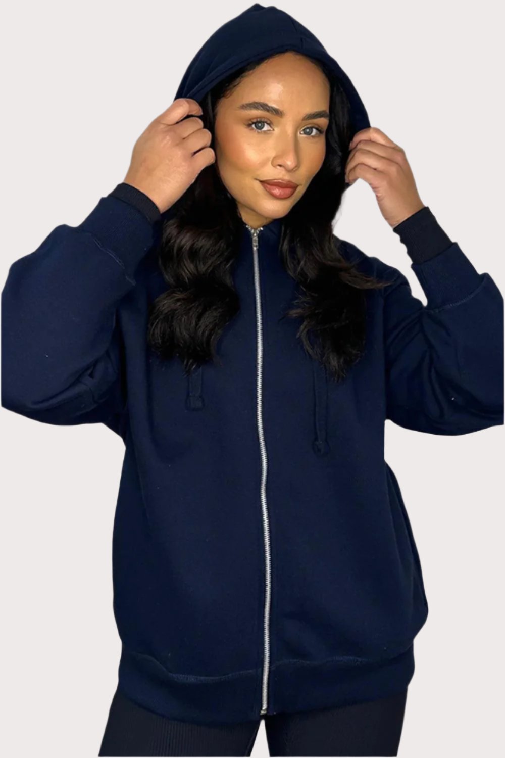 Zip Down Classic Hoody-SinglePrice