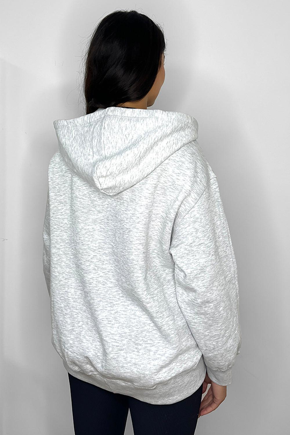Zip Down Classic Hoody-SinglePrice