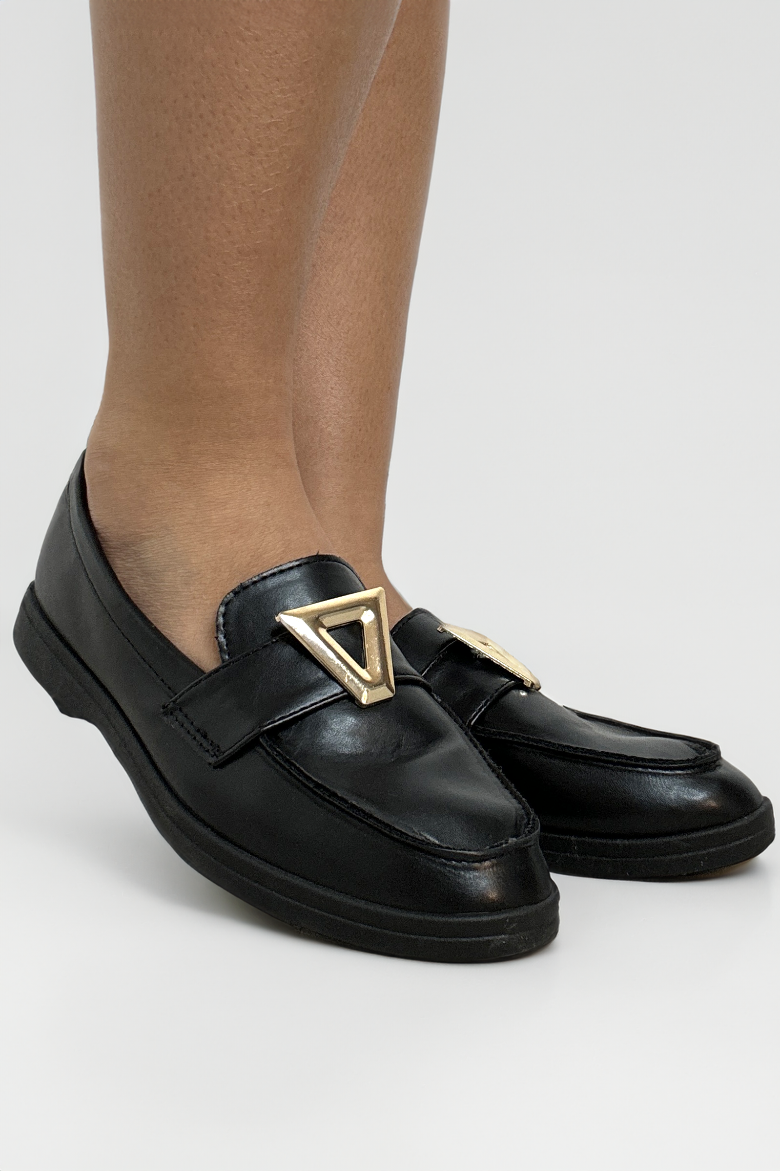 Wholesale Women's Wide Width Buckle Flat Shoes (PACK OF 12)