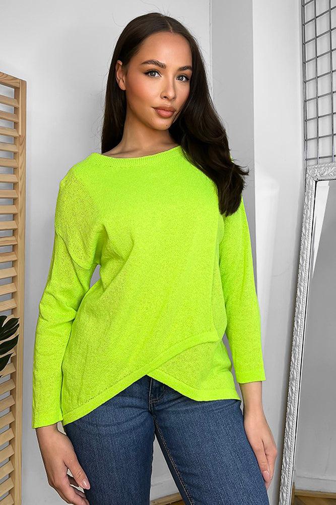 100% Lightweight Cotton Overlay Top-SinglePrice