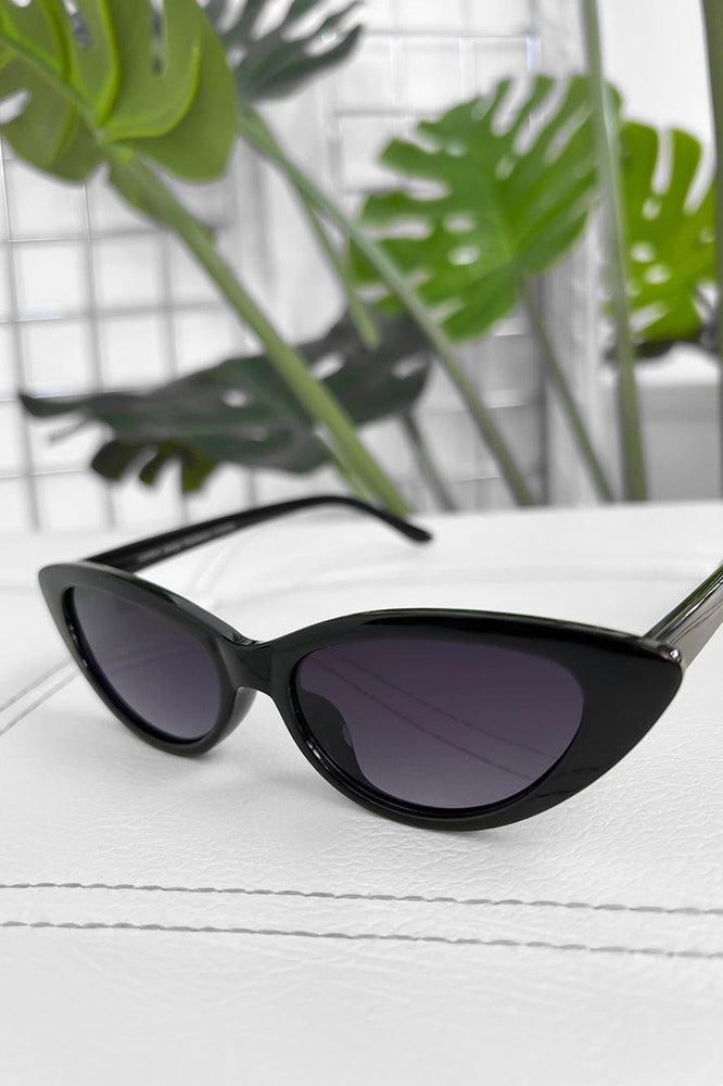 Cat Eye Plastic Frame Sunglasses-SinglePrice